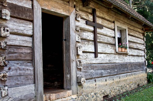 Brown Wooden House