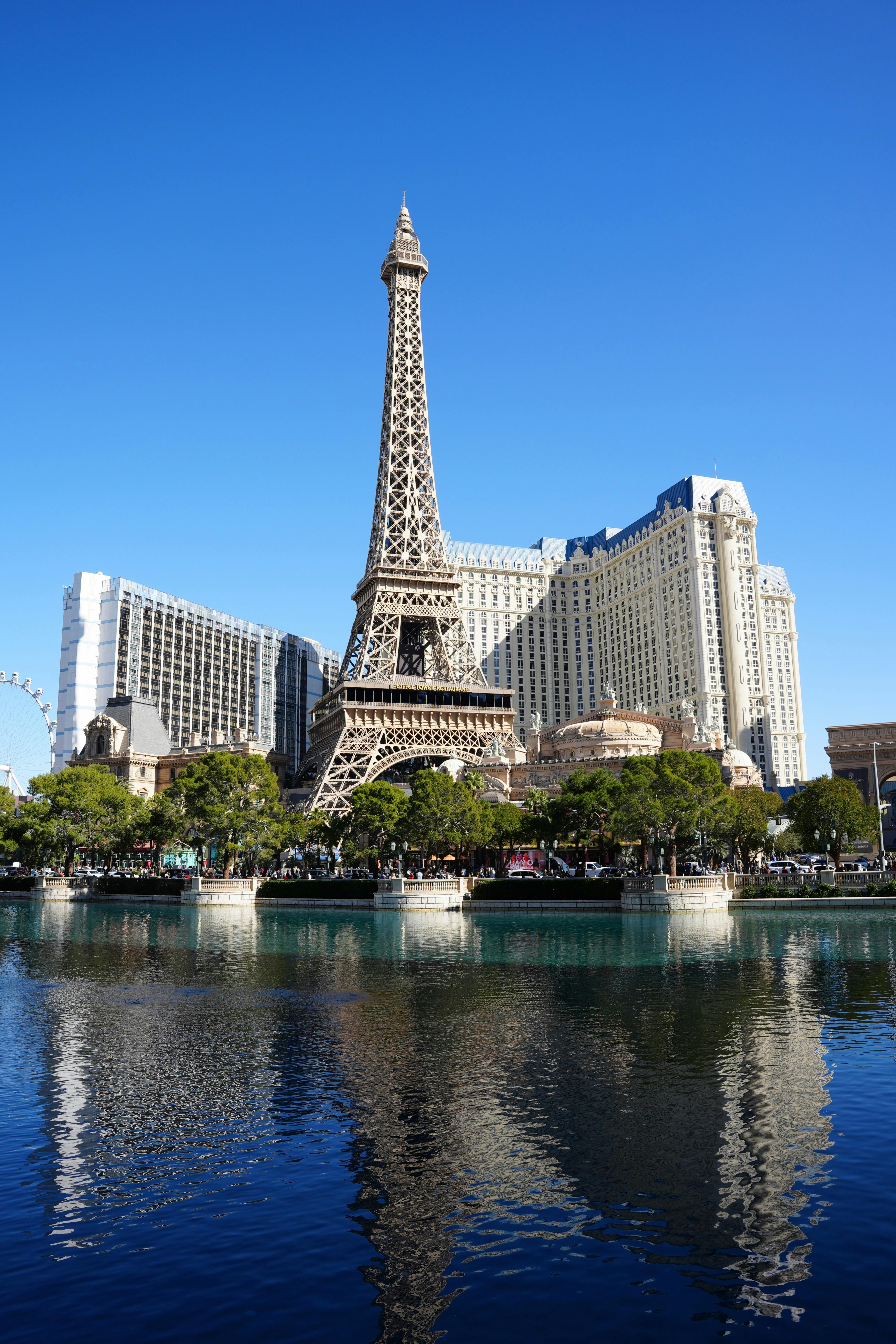 Free Stock Photo of Eiffel Tower Restaurant in Las Vegas