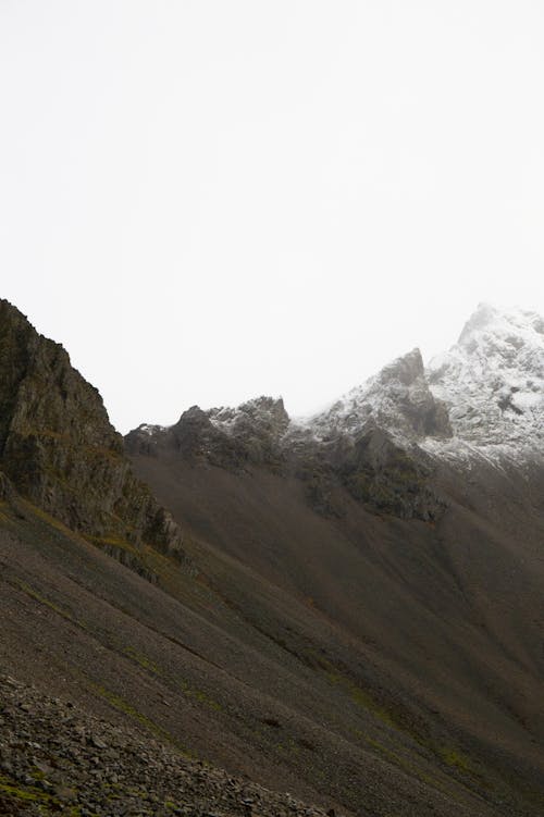 垂直拍摄, 山, 景觀 的 免费素材图片