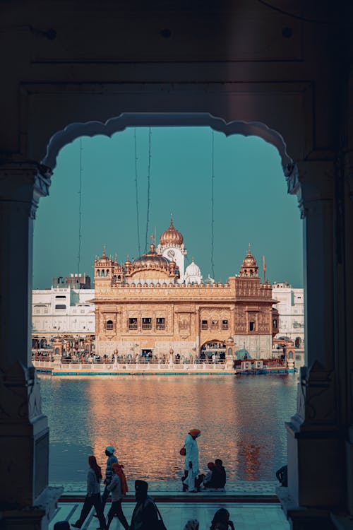The golden temple in amritsar, india