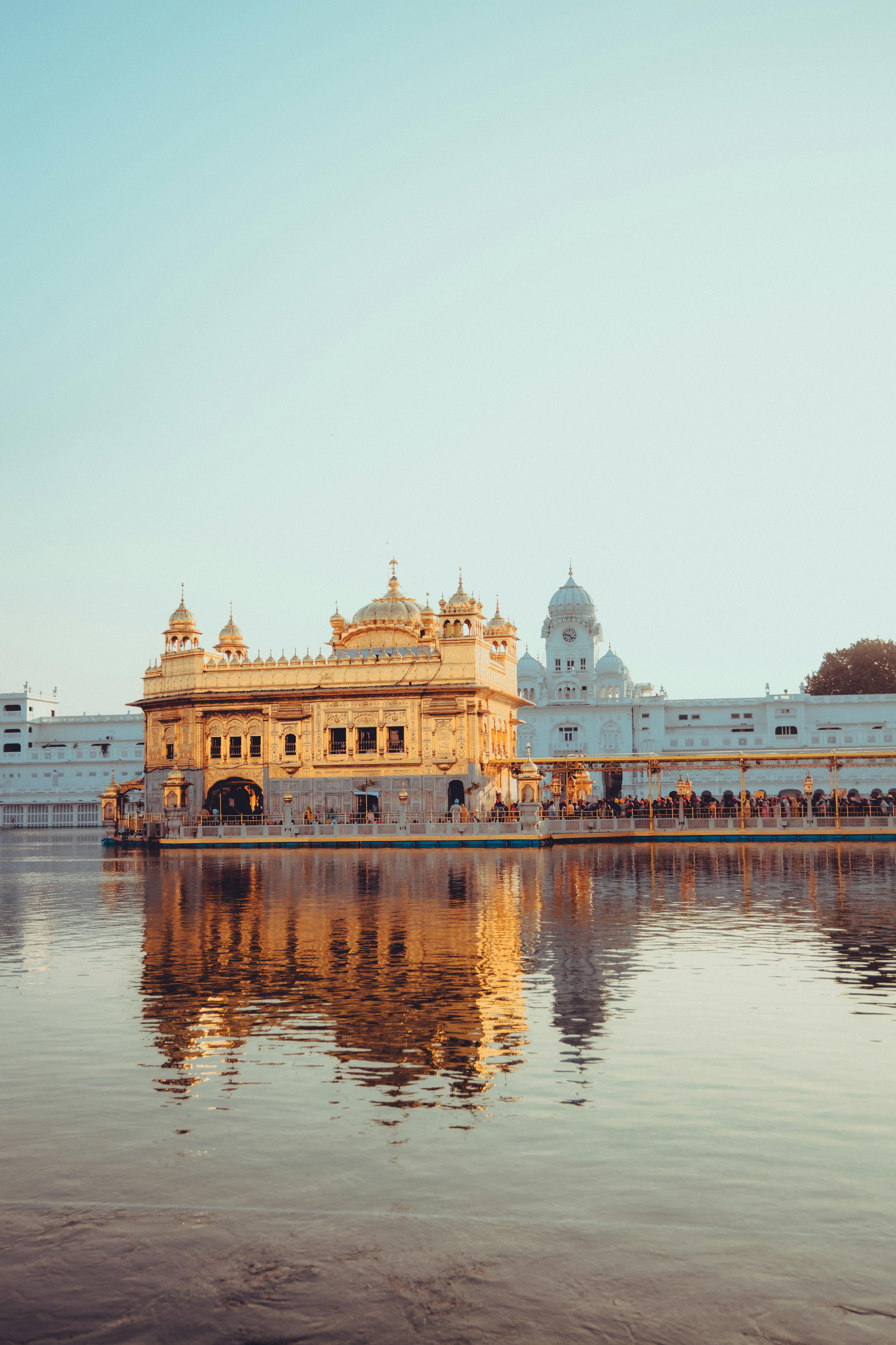 the golden temple in amritsar india