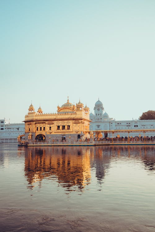 The golden temple in amritsar, india