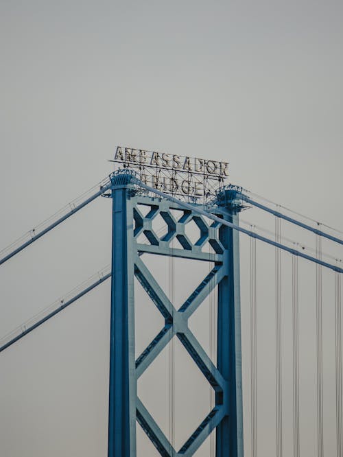 Ambassador Bridge in Detroit