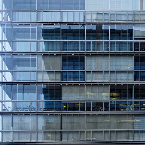 Close-up of a Modern Building Exterior 