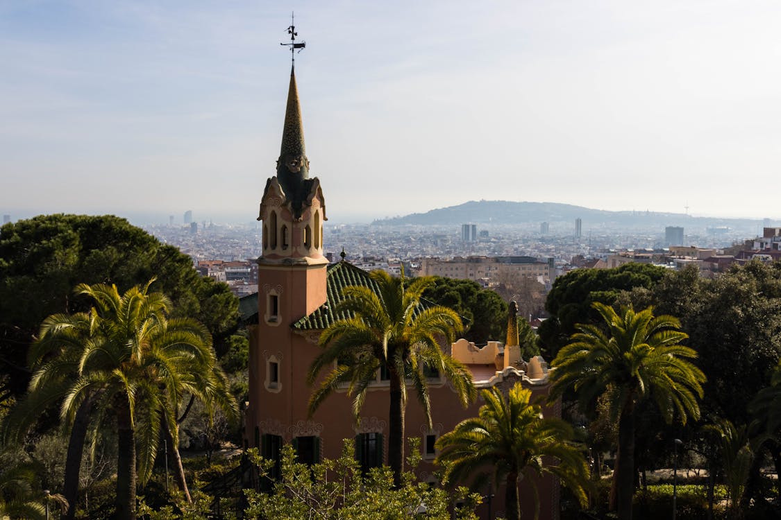 The Gaudi House Museum in Barcelona, Spain 