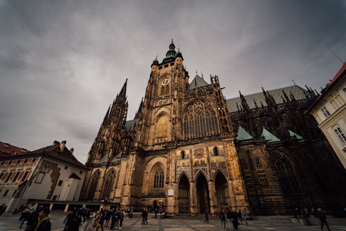 Gothic St. Vitus Cathedral in Prague