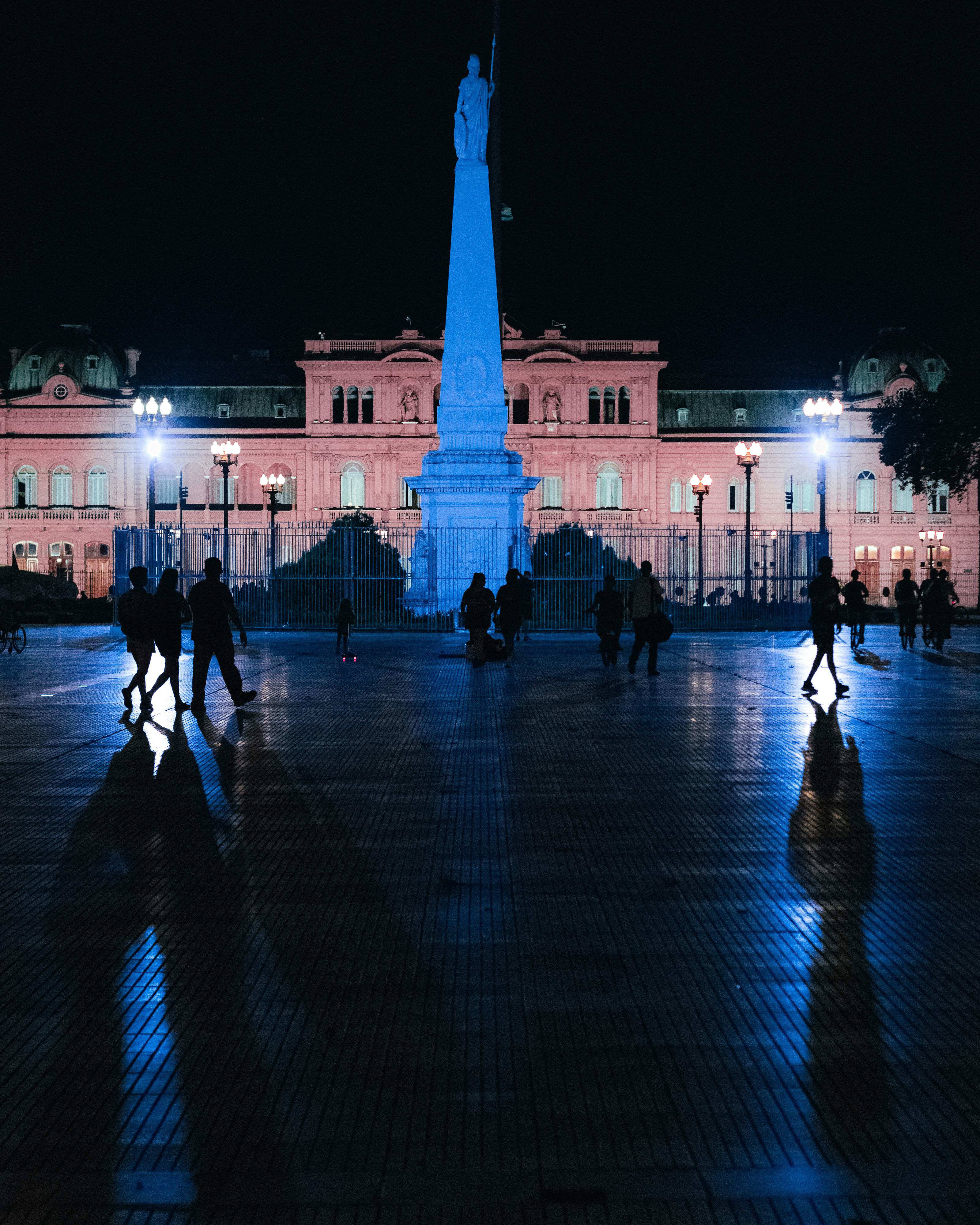 People Walking at the Plaza de Bolívar · Free Stock Photo