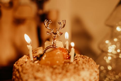 Photos gratuites de anniversaire, bougies, cake