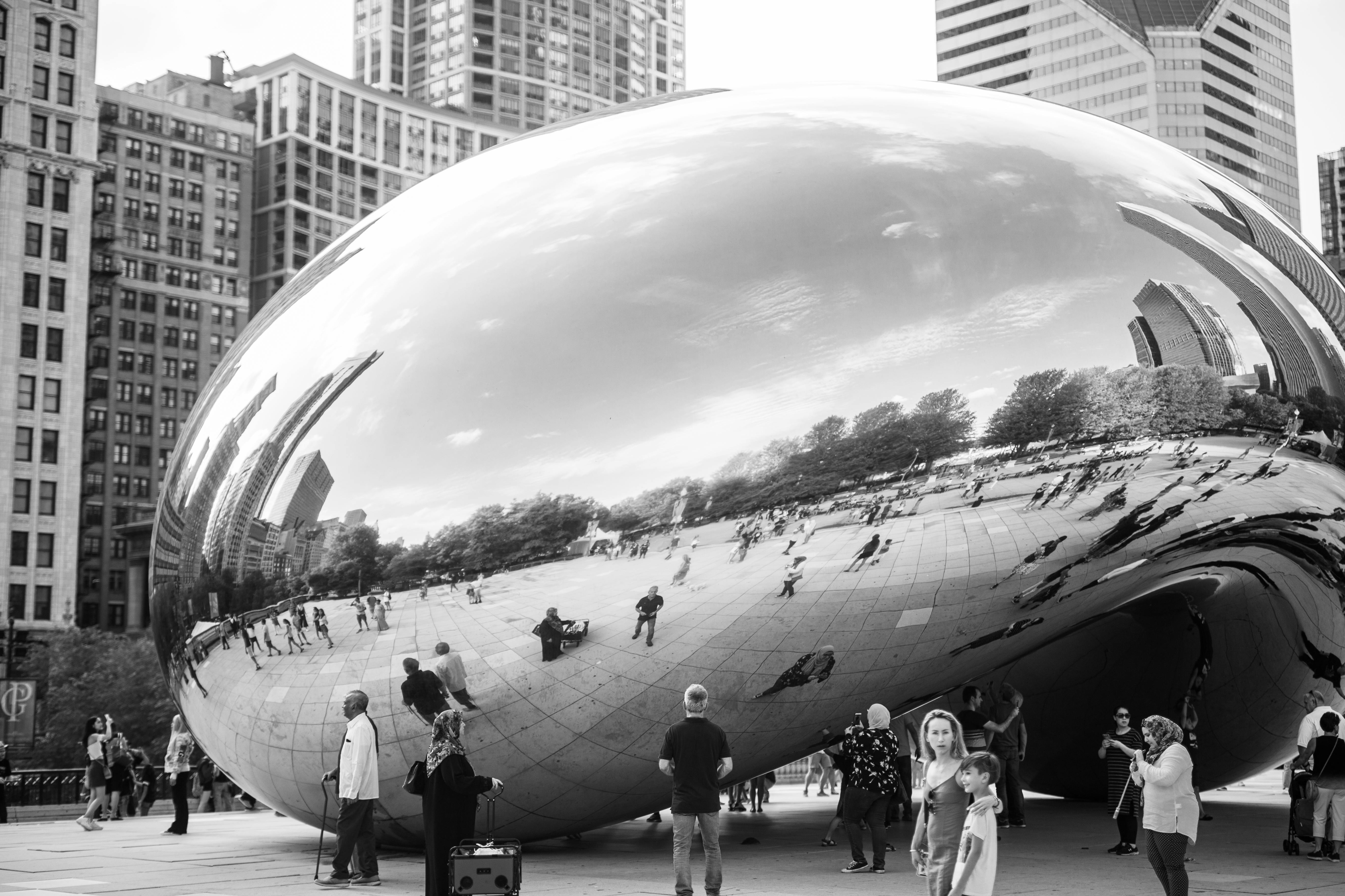 Statue of Balls in Los Angeles · Free Stock Photo