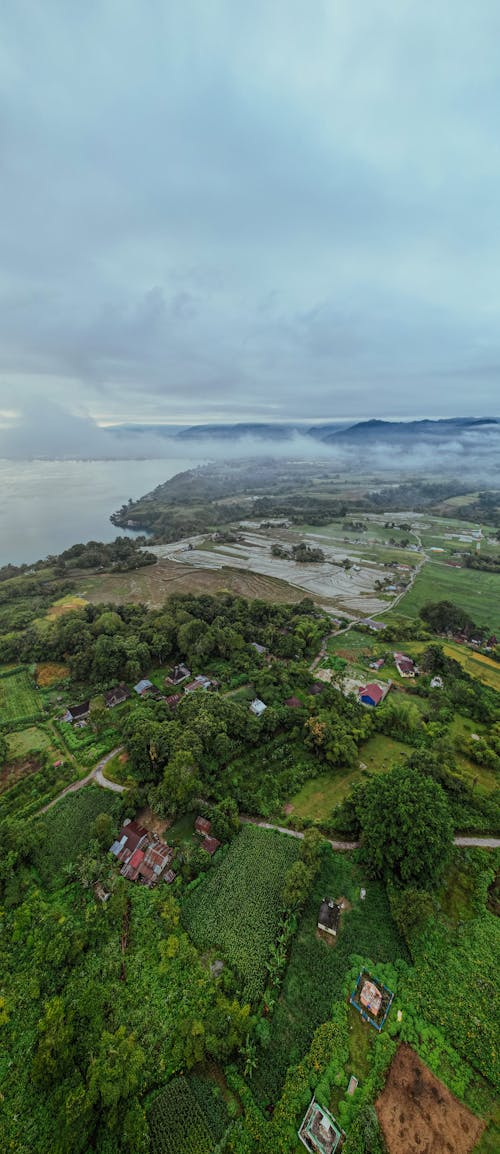 Lake Toba Aerial View