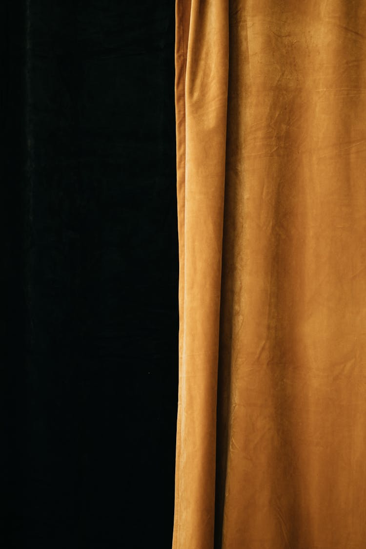 Golden Hanging Curtain