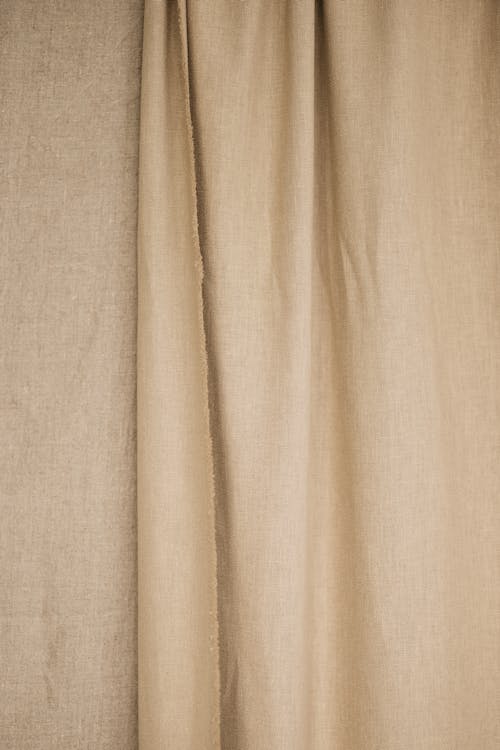 Darmowe zdjęcie z galerii z bawełna, beżowy, kurtyna