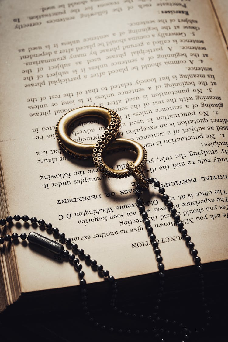 Octopus Infinity Symbol On Open Book