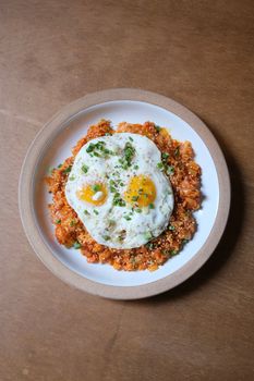 Kimchi Fried Egg Rice | Healthy Recipes with Nutrition Facts - Nutrola