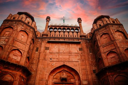 Akshardham temple evening — Delhi