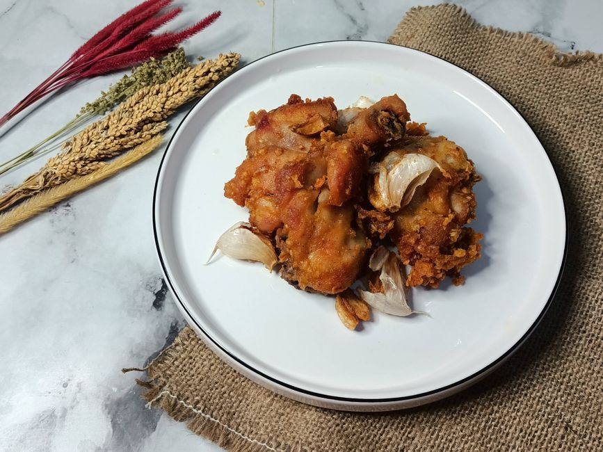Chilli Garlic Chicken Dry
