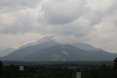 Mountains on Gloomy Day
