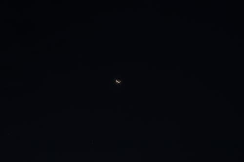 天空, 月亮, 漆黑 的 免费素材图片