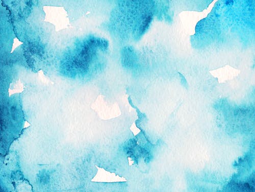 Free Blue Abstract Painting Stock Photo