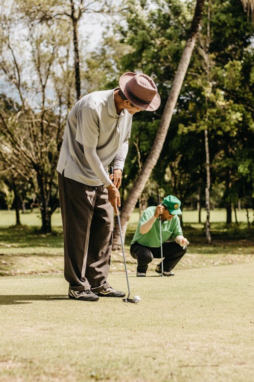 Foto d'estoc gratuïta de curs de golf, esbarjo, esport