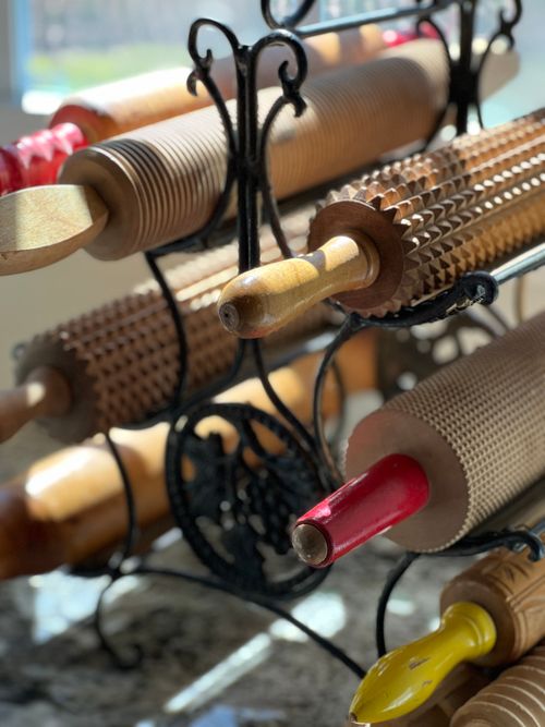 Free Rolling Pin Collection Stock Photo