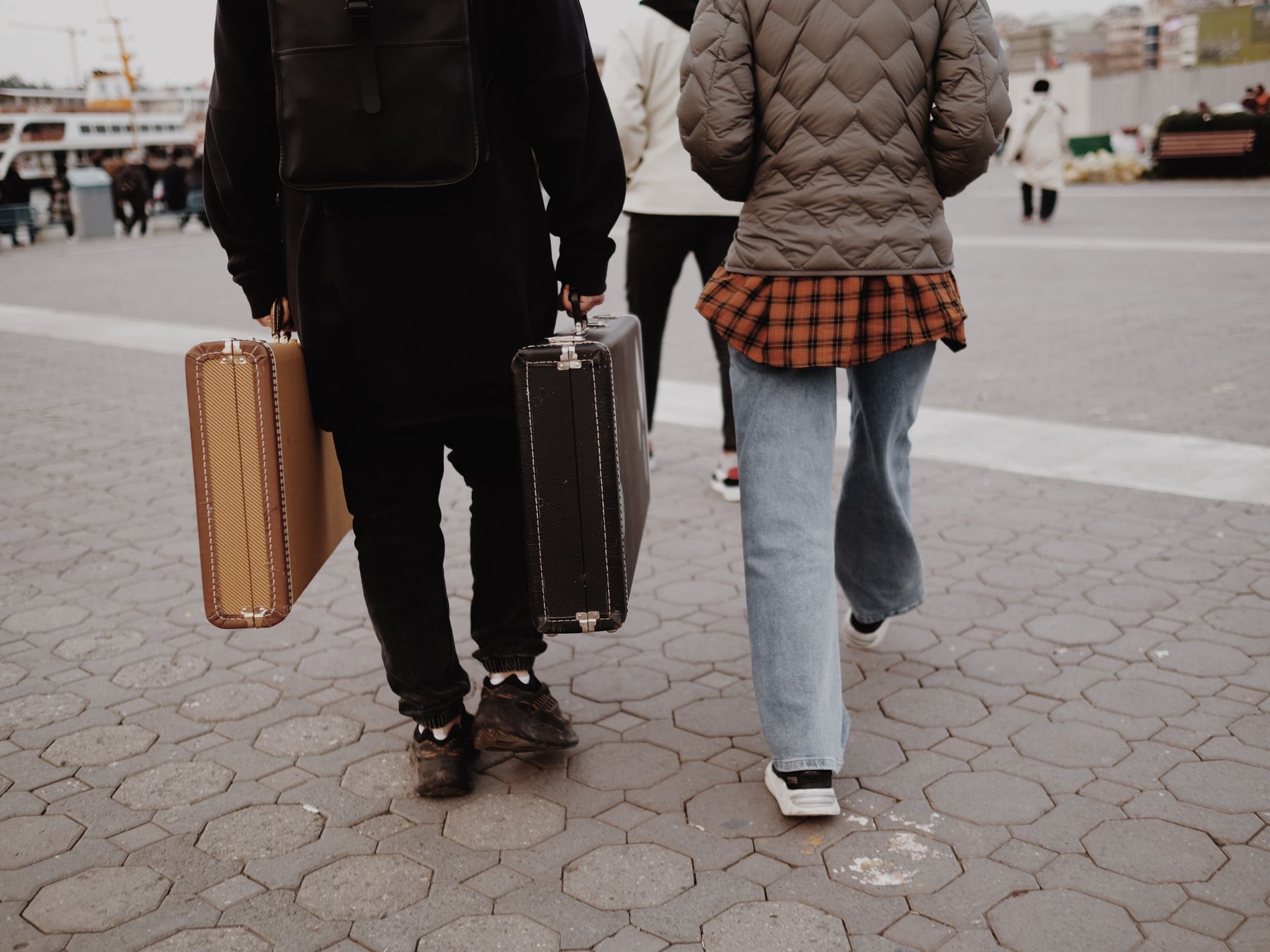 Radley — movers carrying boxes for a flat move