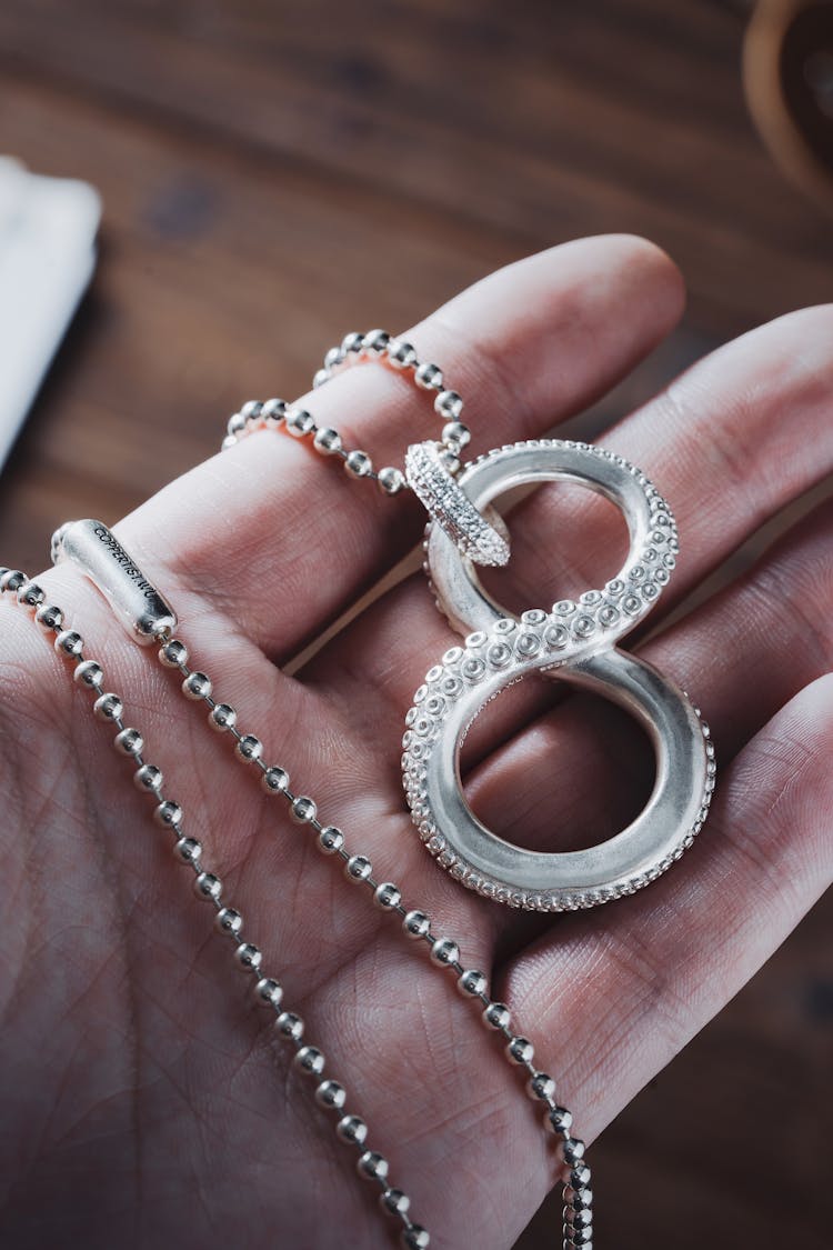 Octopus Infinity Symbol Necklace