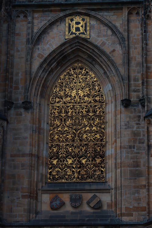 Foto profissional grátis de arquitetura gótica, cristandade, janela