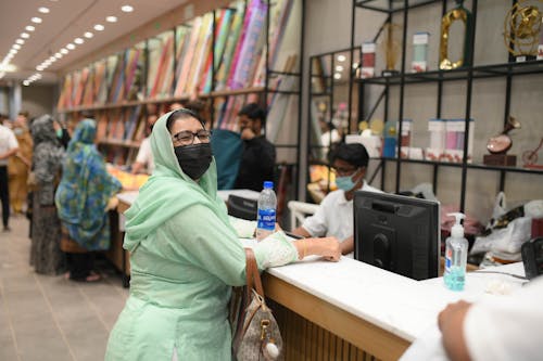 Woman at the Cash Register 