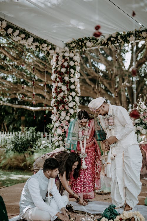 bezplatná Základová fotografie zdarma na téma indická svatba, kultura, lehenga Základová fotografie