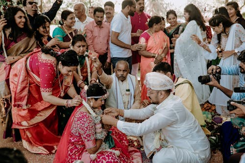 A Traditional Indian Wedding Ceremony 