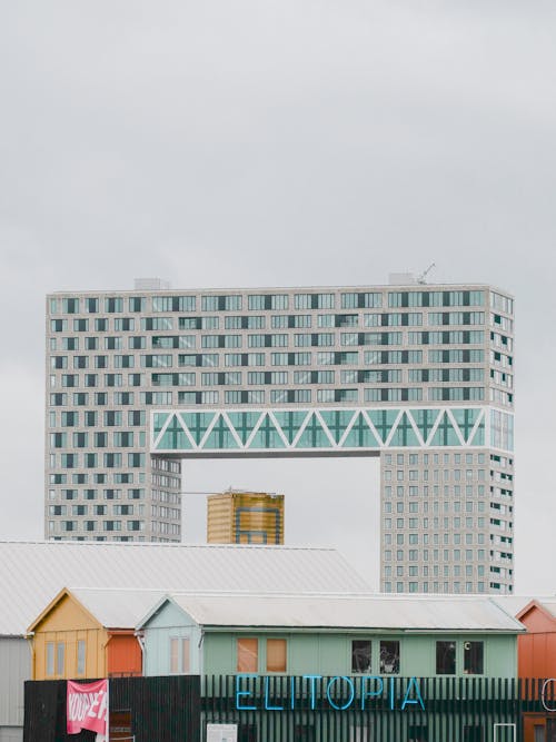 Foto profissional grátis de aparência, arquitetura contemporânea, blocos de apartamento