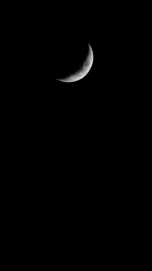 Foto stok gratis astronomi, background hitam, bulan