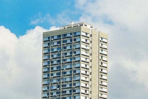 Free stock photo of apartment, architecture, beautiful background Stock Photo