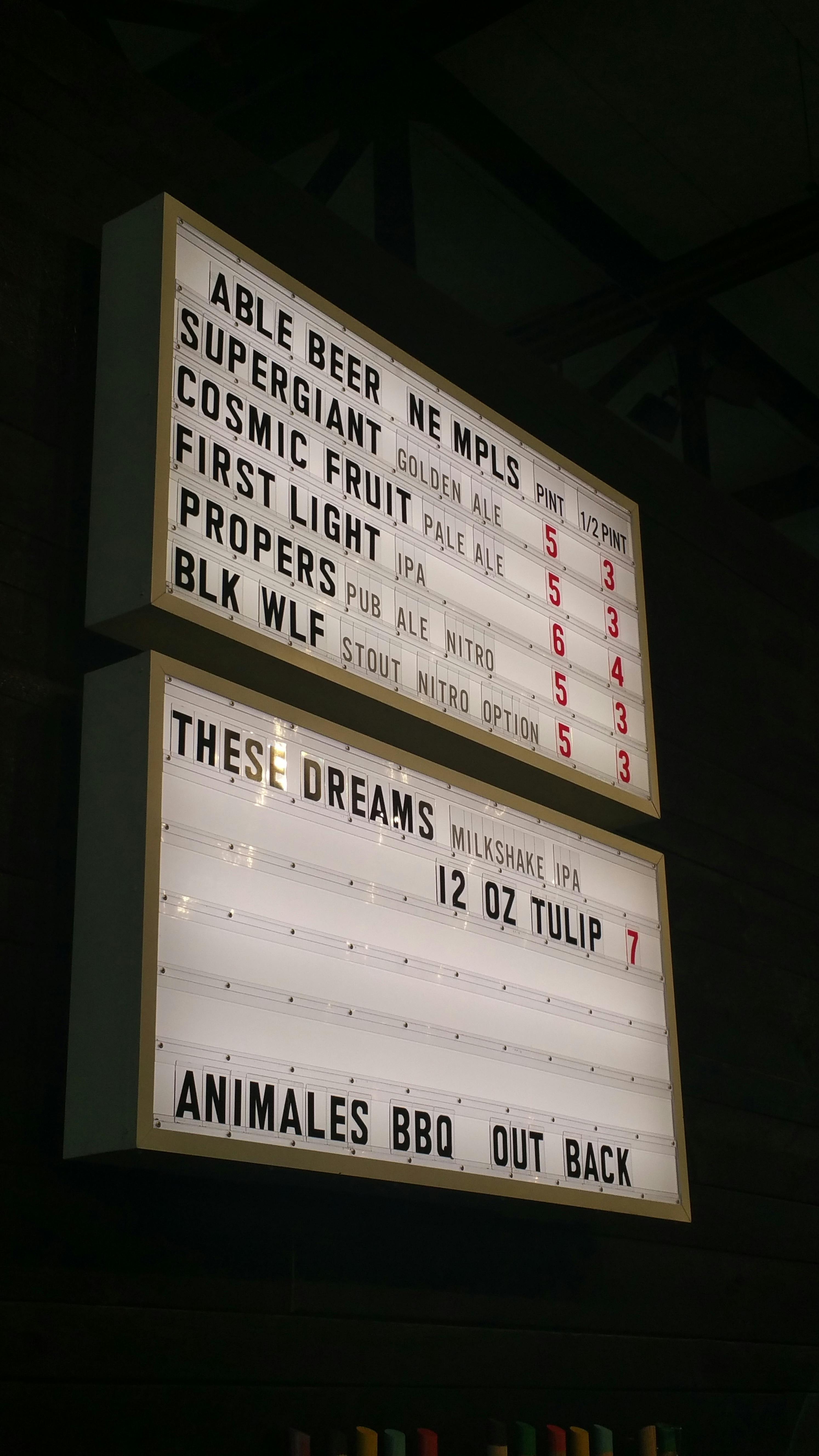 Free stock photo of bar, beer, lighted menu board