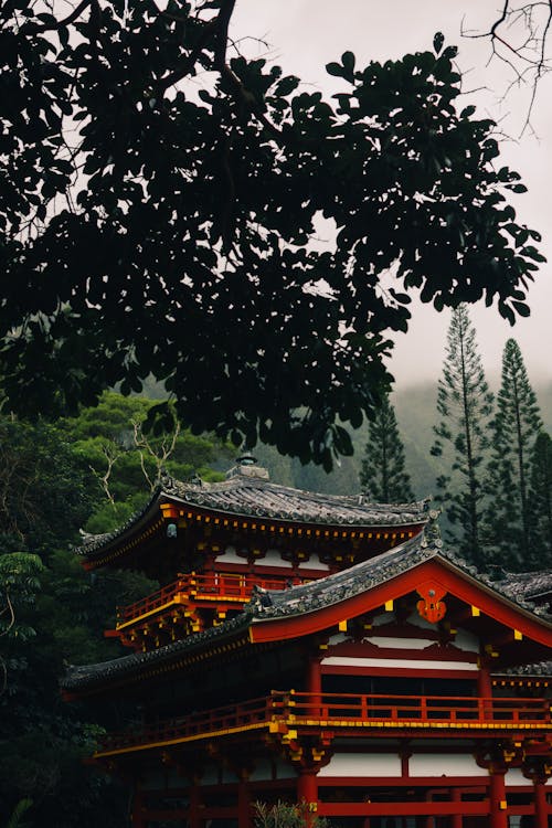 Exterior of a Temple 