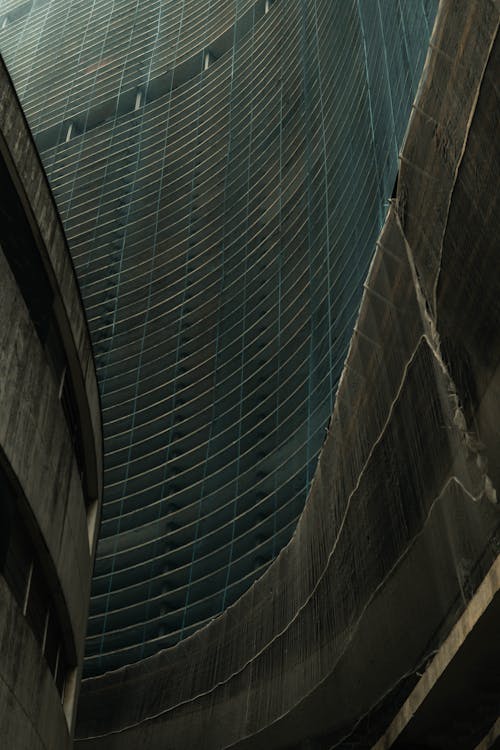Low Angle Shot of Edificio Copan in Sao Paulo, Brazil