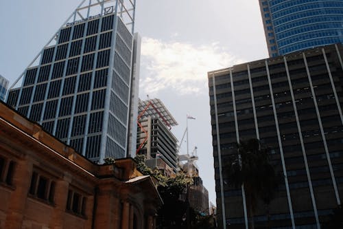 Free Buildings in Downtown Stock Photo