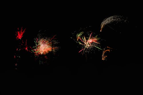 Immagine gratuita di colori, fuoco d'artificio, notte