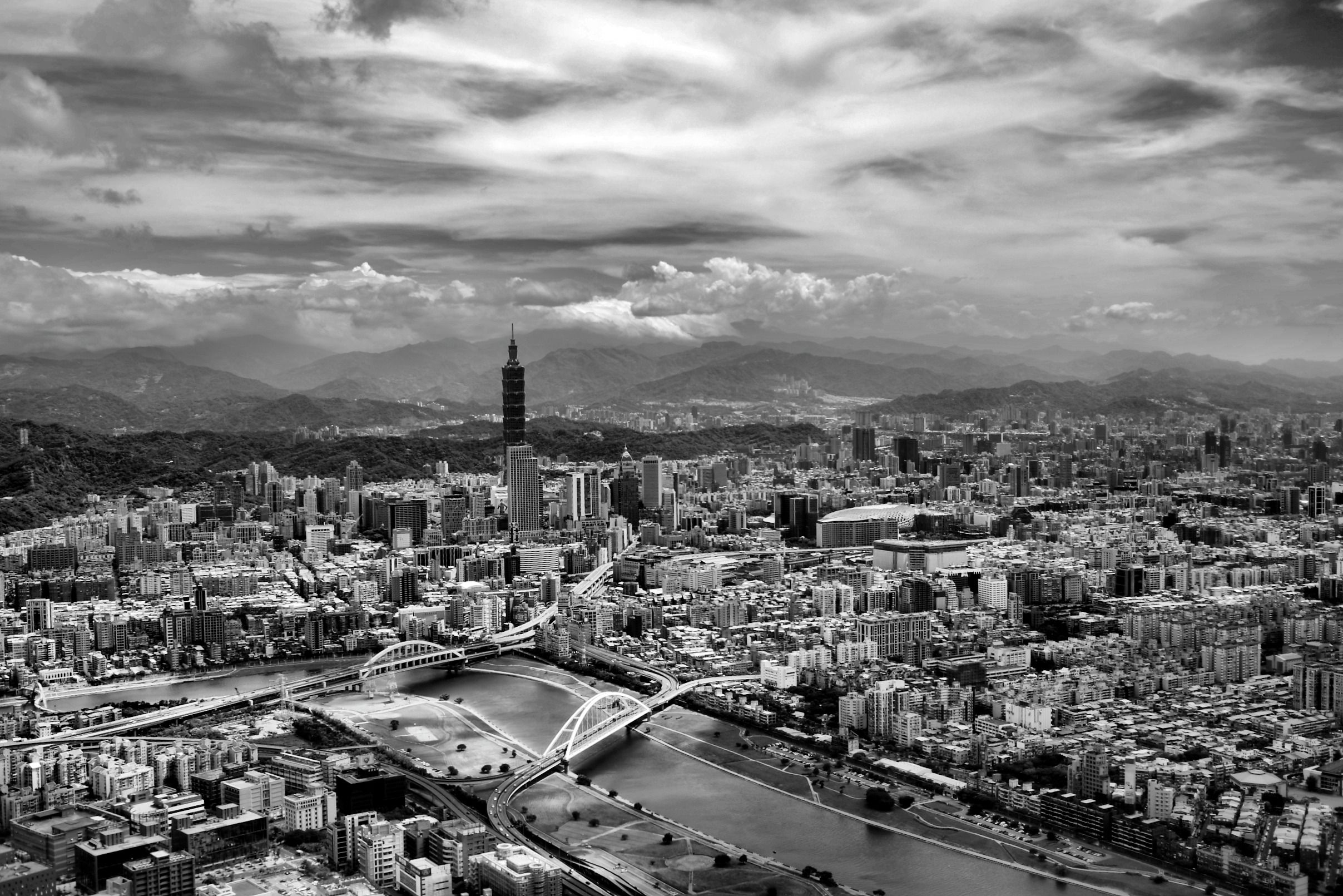 Foto Citta In Bianco E Nero