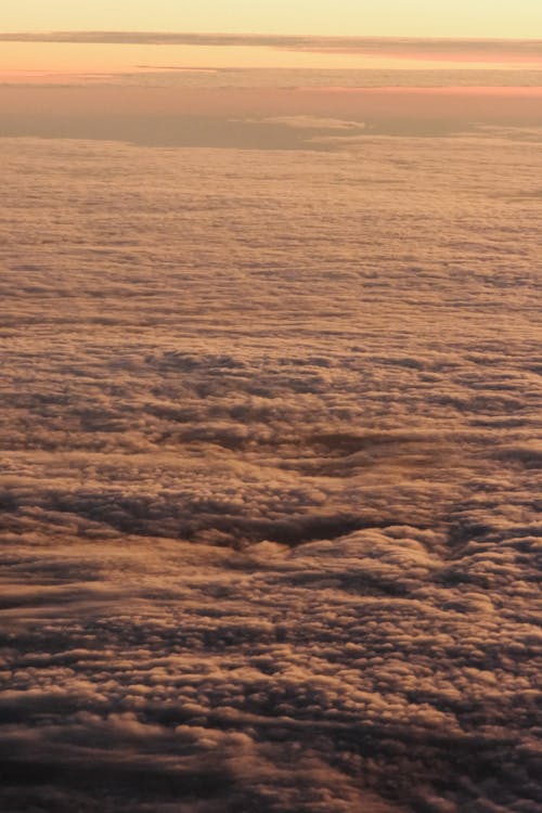 Sky above White Clouds