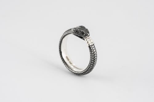 Close Up of Snake Ring