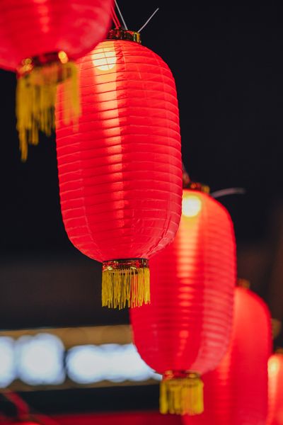 Traditional Red Chinese Lanterns · Free Stock Photo