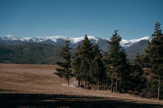 The breath-taking view of the mountains