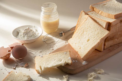 Kostnadsfri bild av bakande ingredienser, bröd, förbereder mat