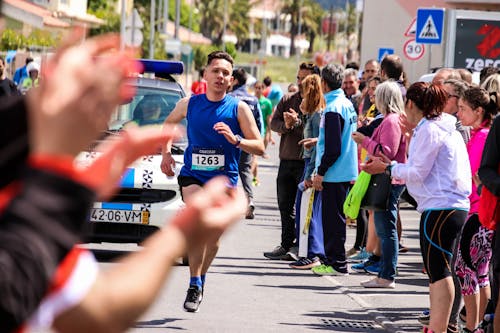 Person Running at Gray Road