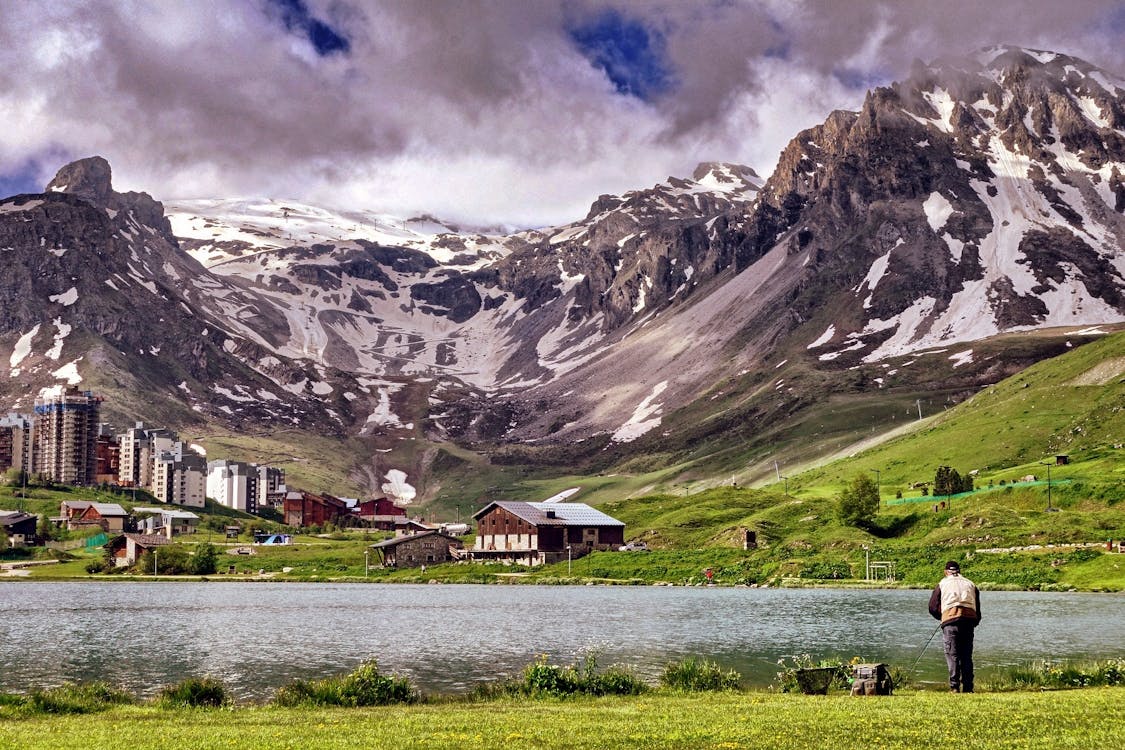бесплатная Бесплатное стоковое фото с Альпийский, вода, горный пик Стоковое фото