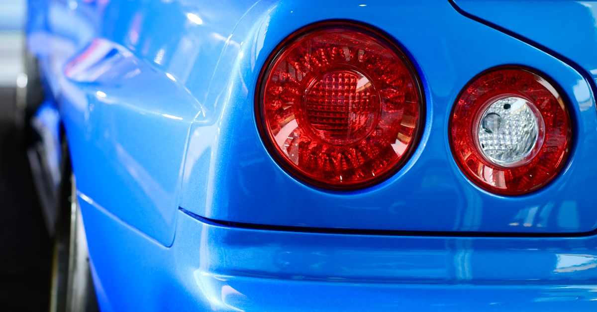 Back of Nissan Skyline · Free Stock Photo