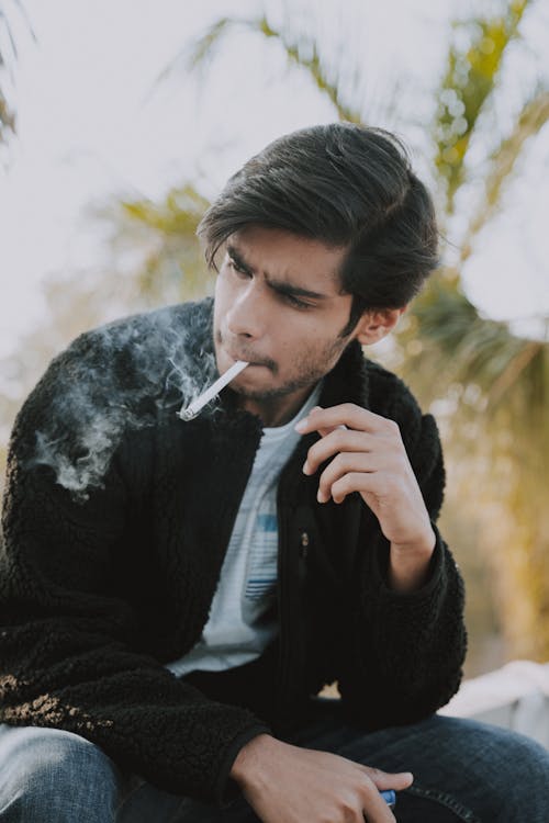 남자, 담배, 담배를 피우는의 무료 스톡 사진