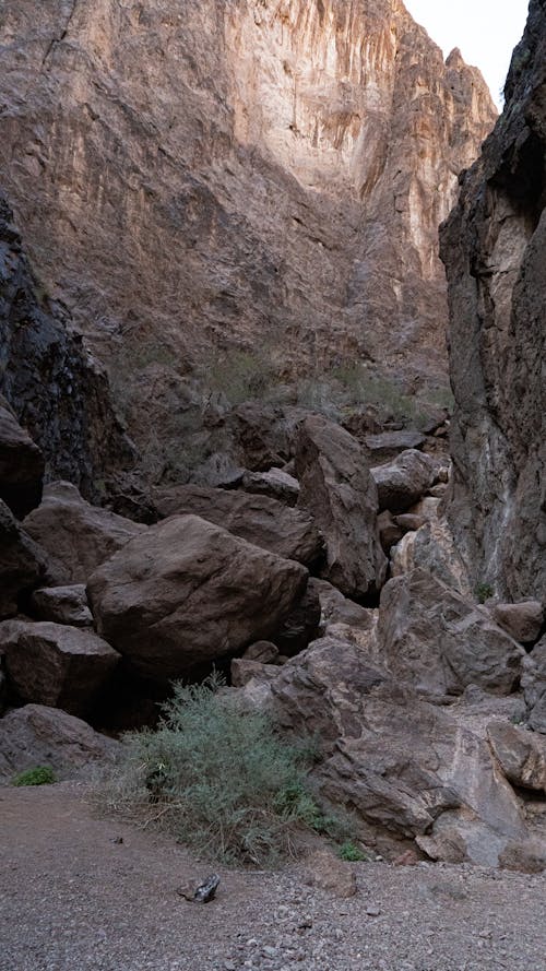 Rocks in a Canyon 